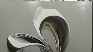 Himalaya Painting 70cmx100cm Abstract Design Frameless or Aluminum Frame Sintraboard decorative wall