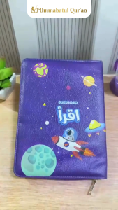 Iqro Kaleb Resleting Fullcolor Isi Lengkap Jilid 1-6 Desain Lucu Untuk Anak