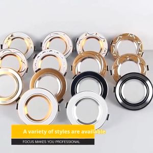 Downlight LED Ceiling Light Recessed Pin Light Tricolor 5W/7W Panel Light Ceiling 3000/4000/6000K