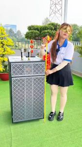 [PHIÊN BẢN MỚI] Loa Kéo Karaoke Arway V5Pro Bass 50 9 Đường Tiếng Công Suất Trên 2000W Tặng Kèm 2 Micro UHF