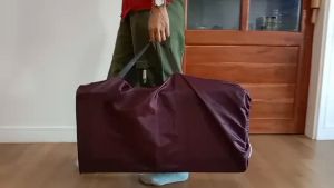 เบาะนั่งสมาธิต่างระดับ อาสนะสาดทอ เบาะนั่งสมาธิ 3 พับ ขนาด 60*90CM