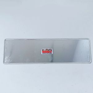 BAHAN PLAT NOMOR MOBIL STANDAR LOGO TIMBUL DAN TULISAN KORLANTAS TEBAL 1 MM