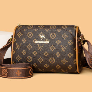 Trendy Spring Summer Soft Leather Shoulder Crossbody Bag Womens Style Pillow Shaped Bag Casual Fashion Single Shoulder Bag