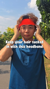 T2P Sports Sweatband Wide Elastic Breathable Running Headband Gym Yoga Hairband Moisture Wicking