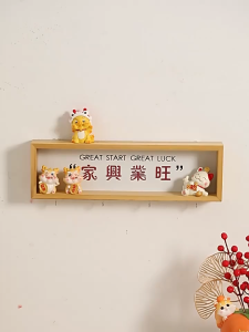 Key Holder Dekoratif - Gantungan Kunci Dinding Bergaya Modern untuk Rumah Kekinian