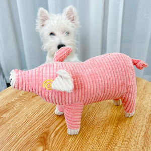 Teddy Dog Toys Plush Interactive Noise Making Chew Proof Puppy Toys for Boredom Relief Dog Teething Toys Cat Toys