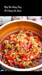 Ớt chưng Hồ Nam ⚡ CHUẨN CHÍNH HÃNG ⚡ Ớt chưng dầu Trung Quốc hũ 280g có 3 loại ớt và 9 loại gia vị