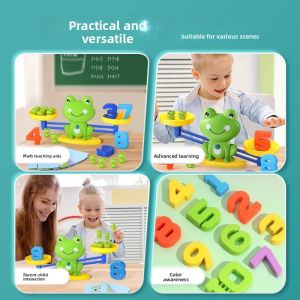 MONLEYTA | Educational Balance Scale Toy for Children 3-6 Years Old