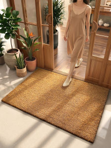 DEXI | Natural Coconut Fiber Entrance Doormat Brown