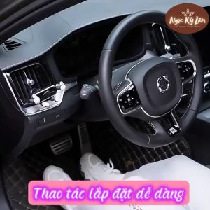 Giá Đỡ Máy tính Bảng Laptop Khay Đựng Cốc Bàn Ăn Mini Đa Năng Gắn Vô Lăng Xe Hơi Tiện Dụng