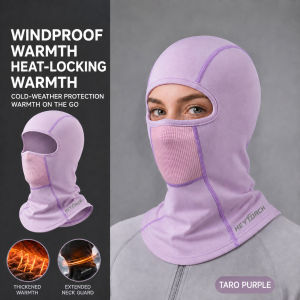 CYCLE ZONE | Winter Thermal Balaclava with Eyeglass Hole High Elastic Breathable Windproof Cycling Headgear Bike Helmet Liner Cap Sports Mask