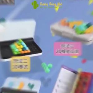 Bộ Đồ Chơi Thử Thách Trí Thông Minh IQ 120 Hạt 3D Giúp Rèn Luyện Tư Duy Xương Rồng Nhỏ