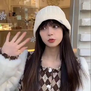 Nón Len Dáng Xô Nam Nữ Phối Gân Xoắn Dày Ấm Áp - 100style