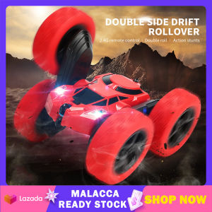 360 Degree RC Car Double-Sided Stunt Car Led Light RC Toy Kids Remote Control Car Toys Drift Car High-Speed Bounce Flip Robot RC Car Off-Road Vehicle Childrens Toy Gift | Cute Baby