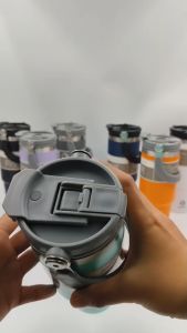 แก้วเก็บความเย็น แก้วน้ำเก็บอุณหภูมิ สแตนเลส 900ml มียางรองก้น 7สี มีการรับประกันจากผู้ขาย แก้วพกพา เก็บอุณหภูมิได้นาน แก้วน้ำแถมหลอด เก็บนาน24 ชั่วโมง