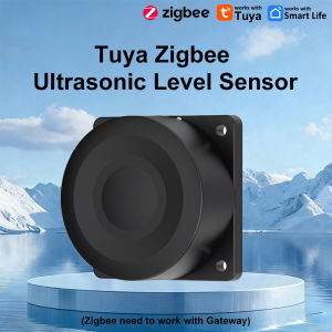 Fabo | Cảm Biến Mực Nước Siêu Âm Tuya WiFi/Zigbee Máy Đo Không Dây Chống Nước IP65 Máy Theo Dõi Mức Nước Trong Bể Máy Dò Rò Rỉ Nước Thông Minh