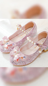 [MẪU MỚI VỀ] Giày búp bê công chúa đính đá lấp lánh cho bé gái size 23-37 hàng Quảng Châu cao cấp