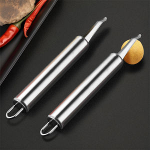 มีดขุดกระดูกหอยแมลงภูมิปัญญาสแตนเลส เครื่องเปิดกระดูกหอย ขุดเส้นหอย ถักหอย แกะเนื้อหอย ผ่าหัวลิ้นหอย