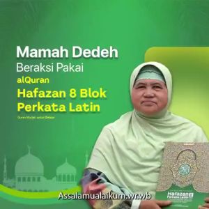 Alquran Hafazan Perkata Latin Alqosbah Ukuran A5 Sedang Free Juz Amma