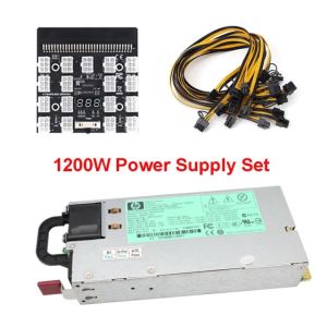 HP Server PSU 1200W DPS-1200FB-1 Server Power Supply PSU 94% Platinum Mining Power Supply 95% New With Breakout Board 6pin 1200w/750w server psu