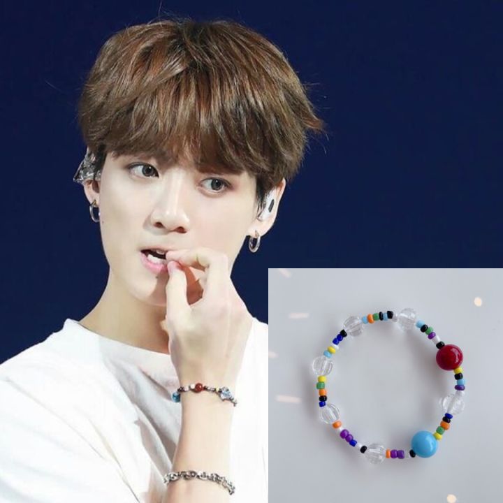 Customized BTS Jeon Jungkook Inspired Bead Bracelets | Shopee Philippines