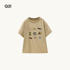 Q21 | Quick-drying Breathable Nine-grid Printed T-shirt