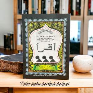 buku iqro besar bandel buram ukuran (15x21cm)