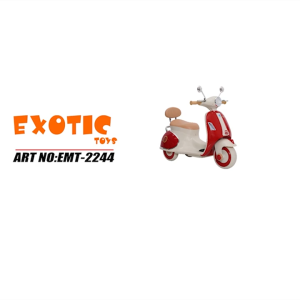 Mainan Anak Motor Aki Scoopy Exotic EMT 2201 Mainan Anak Murah Motor-motoran Anak Music & Lampu // emt 2244