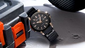 Jam Tangan Pria Jonas Jasmin 5322 Analog Tanggal Original Rantai Stainless Steel