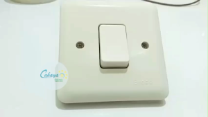 Saklar Engkel / Tunggal IB Broco New Gee SNI - warna Cream