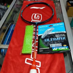 RAKET BADMINTON LINING AERONAUT 9000 COMBAT 32LBS