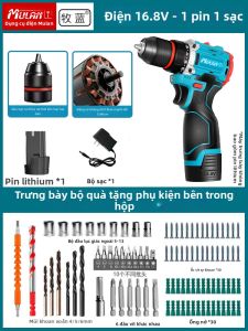 MULAN | Vít Điện Gia Đình Không Chổi Than Khoan Tường Pin Lithium