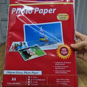 Miracle Glossy Photo Paper / Kertas Foto 180 Gr Gsm