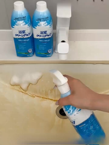 LOOLALA Bathroom Cleaning Spray Toilet Bowl Cleaner Glass Stain Remover Tile Floors Cleaner