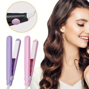 Máy Duỗi Tóc Mini Nhiều Màu Đĩa Sứ Làm Nóng Nhanh Không Hư Hại Nổ Kẹp Uốn & Duỗi Tóc Dụng Cụ Tạo Kiểu Tóc