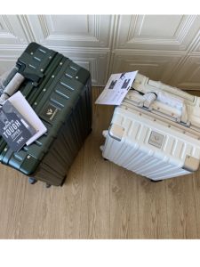 กระเป๋าเดินทาง HINOMOTO ขนาด 26 นิ้ว กระเป๋าเดินทางแบบลากด้วยยางยืดสำหรับผู้ชายและผู้หญิง กระเป๋าเดินทางแบบสะพายไหล่แบบถือได้พร้อมล้อเลื่อนที่มีความยืดหยุ่นสูง