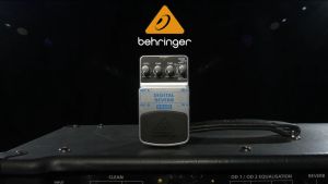 Behringer Electric Guitar Effect Pedal - DR600 Digital/Reverb with เอฟเฟคกีต้าร์ไฟฟ้า