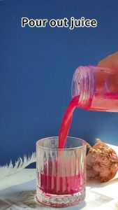 500ML Portable Juicer 2 Cups Rechargeable Small Crushed Ice Household Multifunctional Juice Blender