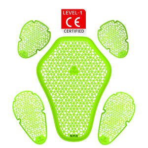 CE Certified Motorcycle Armor Built-in Protective Gear For Motorbike Riding Jackets Lightweight Impact Back Spine Protective Pad