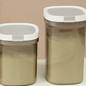 Kotak Susu Bubuk Bayi Free Sendok Travel Toples Makanan Kedap Udara Snack Sealed Box Anti Tumpah