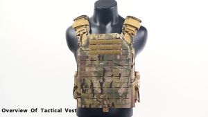 1000D Nylon Quick Release Adjustable Laser Cutting Plate Carrier tac tical Vest