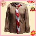 Baju rok pramuka PEMBINA penegak putri guru, ASN. 