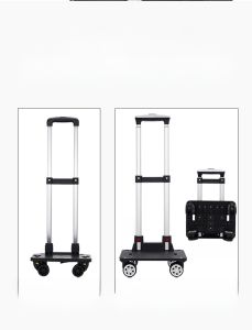 Trolley Backpack Womens Suitcase Lightweight Boarding Business Trip Backpack Mute Universal Wheel Detachable Small Fresh Luggage Bag