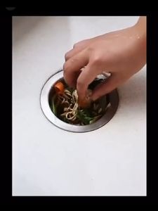 🔥SG READY STOCK🔥 Premium Kitchen Sink Filter With Cover Anti Clogging Silicone Drain Strainer