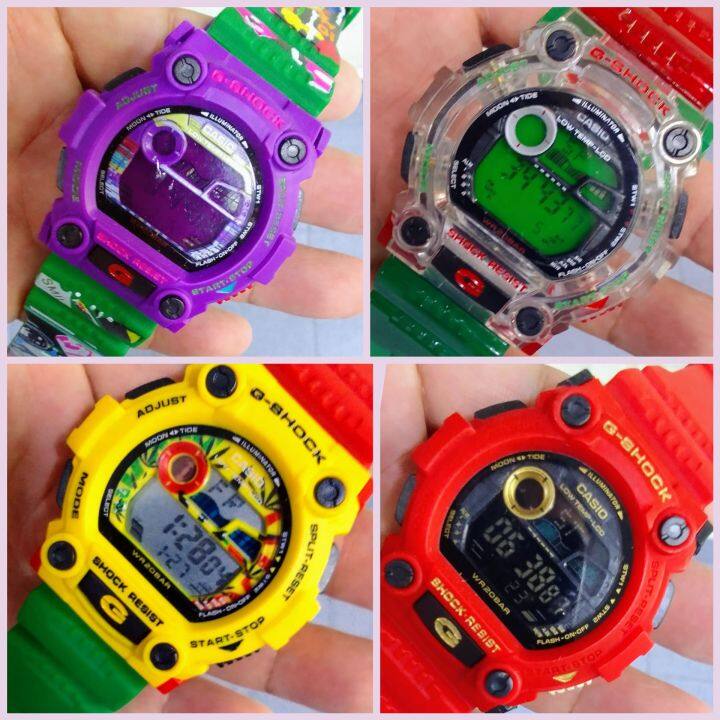 New Arrival Jam G Shock Mat Moto Rasta Tapak Kucing TMJ Rasta Mat