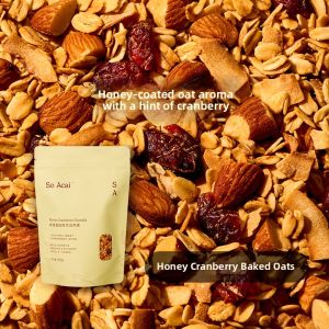 SO ACAI | Coconut Aroma Matcha Baked Granola Oats