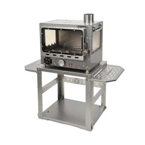 HUANGYELIEREN | Titanium 3-Sided Fire Viewing Wood Stove