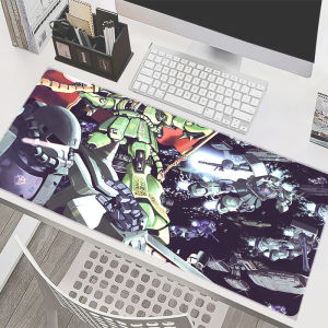 Bandai | 90x40cm Mouse Pad Mechanical Warrior G-gundam Z-zaku II Lockedge Gaming Computer Gamer Keyboard Mouse Mat Desk Mousepad For Gift