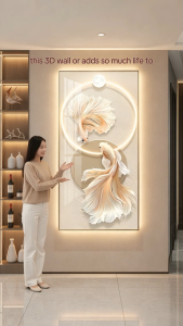 【We accept gcash payment】Home Decoration Entrance Mural Panel for Home or Gift Wall Painting Aluminum Frame Room Porch