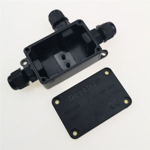 กล่องรวมสายไฟกันน้ำ IP66 แบบ 2 ทาง 3 ทาง สำหรับสายเคเบิลขนาด 3 มม.-6.5 มม. ชนิดปิดผนึก ป้องกันไฟไหม้ สำหรับใช้งานกลางแจ้ง